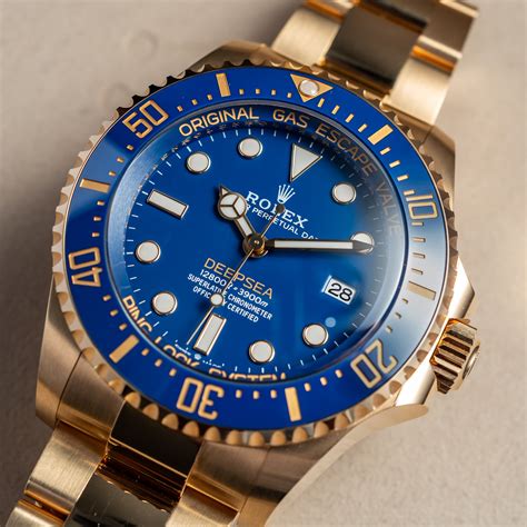 rolex deepsea gold for sale